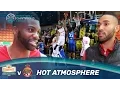 This is the Champions League game of the week - Wright and Shuler before the game vs Banvit