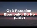 Download Lagu GOK PARASIAN - BOANOKKU DO HO [LIRIK]
