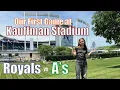 Our First Visit to Kauffman Stadium Royals vs A s BBQ Bobby Witt Jr Bobblehead A Friends