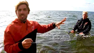 Teaching my 60 y/o Dad how to KITEBOARD! Is he too old?