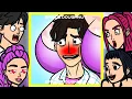 Download Lagu R U COMFORTABLE JINU?! HUNTRIX and KPOP Demon Hunters Reacts to Themselves / Memes / TikToks - 14
