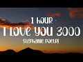 Download Lagu [1 HOUR - Lyrics] Stephanie Poetri - I Love You 3000