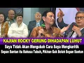 Download Lagu PECAH! KAJIAN ROCKY GERUNG DIHADAPAN LUHUT   SAYA TETAP TIDAK MENGUBAH CARA SAYA MENGKERITIK