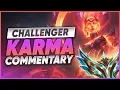 Winning Bot Lane Through Synergy - Challenger Karma Gameplay Breakdown Tips Tricks Runes Items