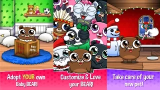 happy bear virtual pet game android gameplay