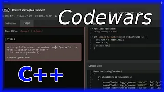 Convert a string to a Number - C Codewars Challenge