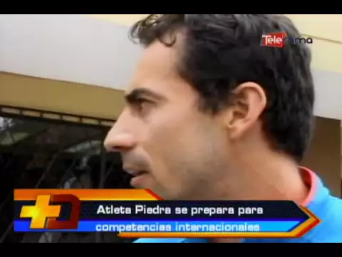 Atleta Piedra se prepara para competencias internacionales