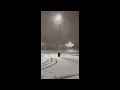 Winter Storm Warning Issued as Heavy Snow Falls in Alabama