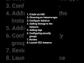 Steps to create EC2 Instance technologies