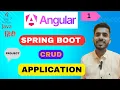 Angular Spring Boot Full Stack CRUD Application MySQL Hibernate Spring Data JPA Eclipse