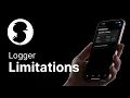 Logger Logbook - Limitations Tutorial
