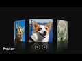 3D Image Gallery in HTML CSS Javascript