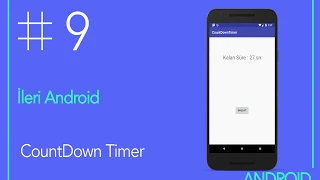 Android Java Count Down Timer - Geri Sayim