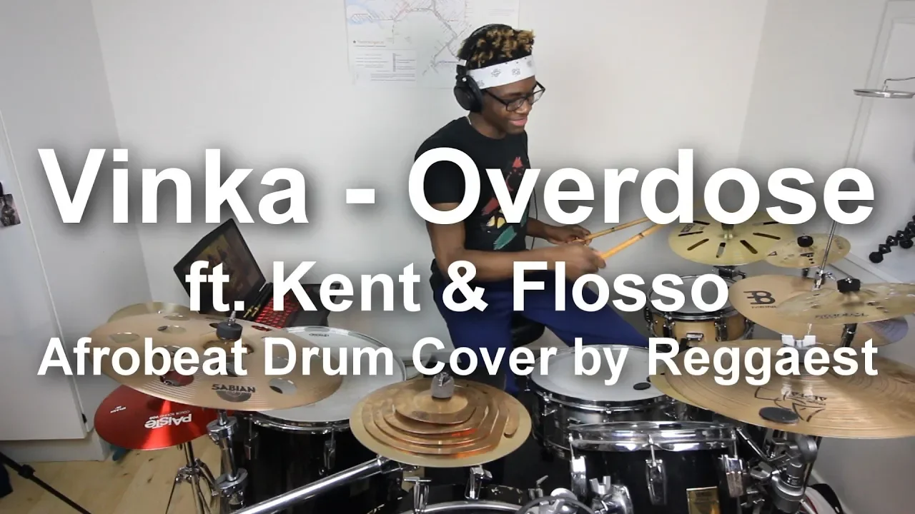 Vinka & Voltage Music (Kent & Flosso) - Overdose Drum Cover by Reggaest (Afrobeat Drum Cover)