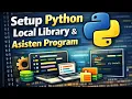 Algoritma Pemrograman Setup Python Local Library Asisten Program
