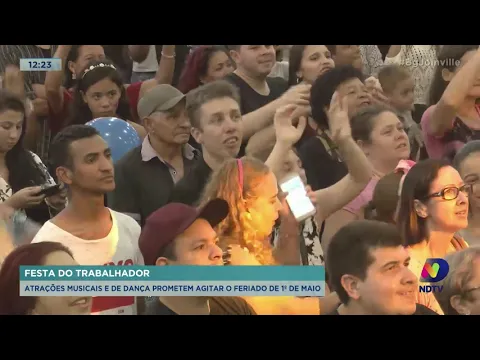 Festa do Trabalhador: atrações musicais e de dança prometem agitar o feriado de 1º de maio