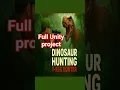 Get Dinosaur Hunt shooting Sim Game Template Unity Source Code Reskin Assets