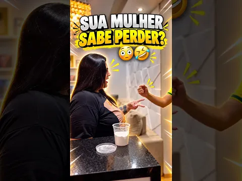 “SUA MULHER SABE PERDER?” 😳🤯🤣 #shorts