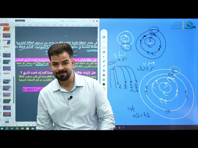 ⁣كيمياء الثالث المتوسط  | الفصل الاول | المحاضرة الثامنة - الخواص الدورية
