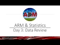 ARM Software Webinar - Data Review