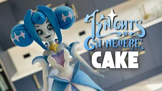 I Turned Princess Guinevere (Gwen) Into a REAL Doll Cake! 💙 | Knights of Guinevere Tutorial