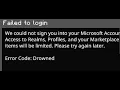 Fix Minecraft Error Code Drowned Failed To Login We Could Not Sign You Into Microsoft Account PC