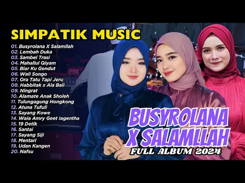 Download MP3 BUSYROLANA x SALAMULLAH - EVALIA - SIMPATIK MUSIC | FULL ALBUM DANGDUT