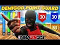 NEW BEST DEMIGOD POINT GUARD BUILD on NBA 2K23 CURRENT GEN - BEST POINT GUARD BUILD NBA 2K23