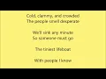 Lifeboat: Heathers West End Cast Lyrics