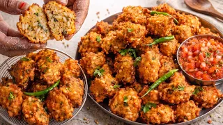 बिना बेसन मुरमुरे के इतने स्वादिष्ट पकोड़े कि मेहमान भी आपकी तारीफ करते नहीं थकेंगे | Tea Time Snack