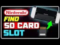 Where is Nintendo Switch SD CARD SLOT Located Find MICRO SD Slot EASY PROCESS
