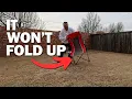 How I Fold Up The Members Mark - WildRoots Lawn Chair