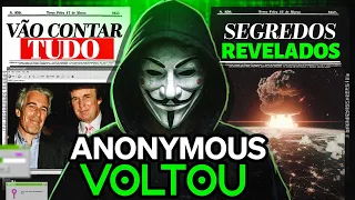 OS ANONYMOUS VOLTARAM POR CONTA DA GUERRA!