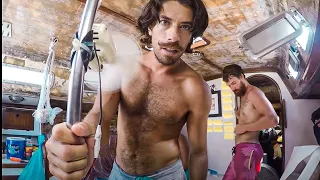 There’s a HOLE in my BOAT! What have we done? – Bums on a Boat Ep 4