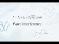 Wave Interference - Scientific Definition