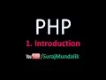 1 PHP - Introduction to PHP Hypertext-Preprocessor Suraj Mundalik