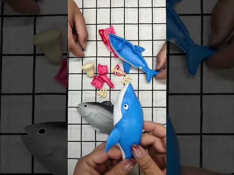 Tuna Vs Shark Fish Mystery! 🐟 #shorts #stationery