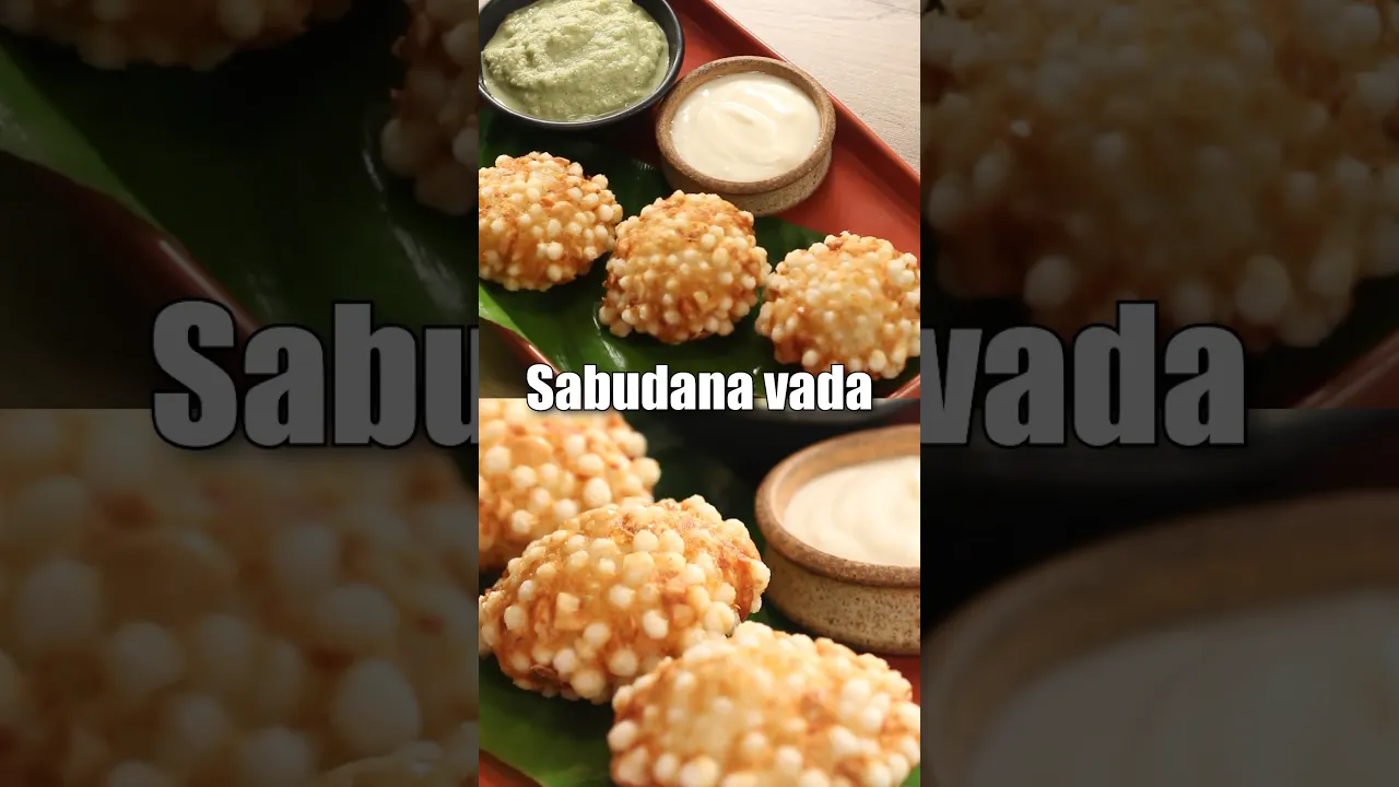 Garma garam Upvaas favourite snack- Sabudana Vada.. #navratri #navratrispecial #shorts