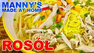 Download HOMEMADE ROSÓŁ | POLISH CHICKEN NOODLE SOUP MP3