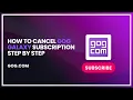 How to Cancel GOG Galaxy Subscription Step by Step