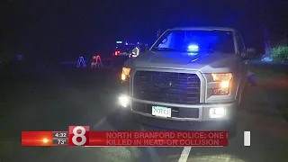 PD 1 killed in North Branford crash