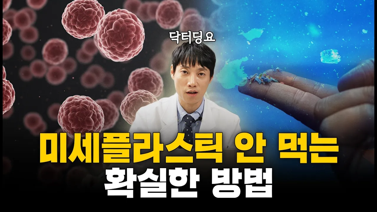 미세플라스틱 안 먹는 확실한 방법ㅣ미세플라스틱 총정리ㅣ닥터딩요