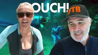 Diving and going to hospital (sailing 1232 miles in two months) | Bitung, Sulawesi Ep 318