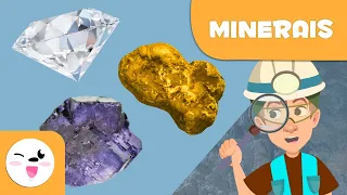 Os MINERAIS para crianças - Classificação e uso - Ciências
