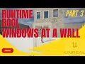 Create windows in runtime on a wall with geometry script - Part 3 Unreal Engine tutorial