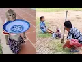 Download Lagu LyLy uses mouth carrying plate to grandma