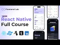 Build a Full Stack Expense Tracker App with React Native Expo TypeScript Nativewind Clerk 2026