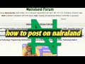 Nairaland - how to create nairaland account post nigeria