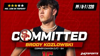 WATCH Brody Kozlowski commits to USC Trojans LIVE on 247Sports