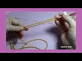 🧶 Knooking para Principiantes: Cómo Hacer el Punto Derecho ✨ Fácil y Rápido